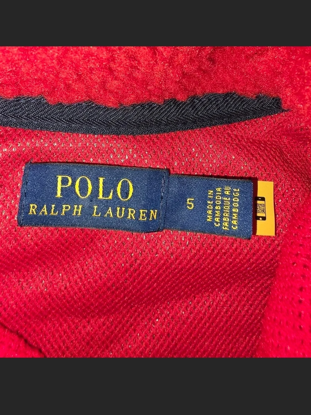 2 Piece Polo Ralph Lauren Red Sherpa Jacket And Pull Over Sweater